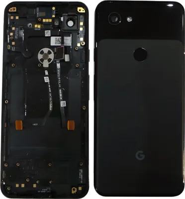 Produktbild von Original Google Pixel 3A G020F Akkudeckel Schwarz (Inkl.Touch ID Sensor) Gut