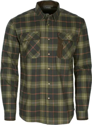 Produktbild von Pinewood 9435 Cornwall Hemd H. Olive/ Terracotta (728) L