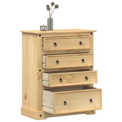 Obrázek produktu pro vidaXL Komoda  92x48x114 cm z masivního borovicového dřeva
