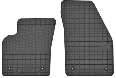 Zdjęcie produktu dla Dywaniki gumowe przednie do Volvo C30 / S40 II / V50 2006-2012 / 2004-2012 (hatchback/sedan/kombi) – 2 szt., czarne, dopasowane
