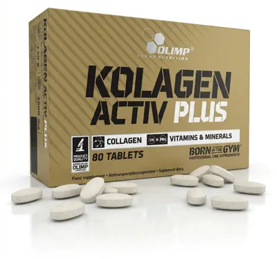 Productafbeelding van Olimp Kolagen Activ Plus - 80 tabletten per verpakking