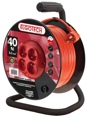 Image de Câble de rallonge avec mise à la terre 40m OMY 3x1 4xGS Elgotech PZB-40-40Y/1