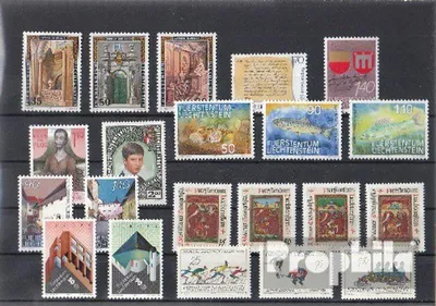 Produktbild von Briefmarken Liechtenstein 1987 1987 postfrisch