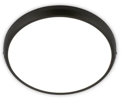Produktbild von BRILONER - LED Deckenlampe IP44 Neutralweiß Schwarz 37,5 cm