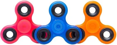 Zdjęcie produktu dla Fidget spinner fluorescencyjny 7,5 cm różne kolory