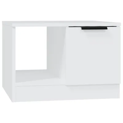 Immagine prodotto di vidaXL Tavolino da salotto bianco 50x50x36 cm in materiale composito