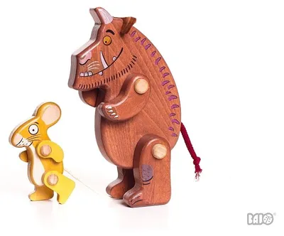 Produktbild von Bajo Holz Gruffalo & Maus Spielfiguren Spielzeug