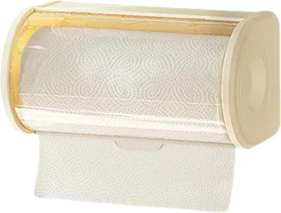 Immagine prodotto di Portarotolo da cucina - Porta carta da cucina - Organizzazione per la cucina - Design compatto che ottimizza lo spazio - 305 x 259 cm - Bianco