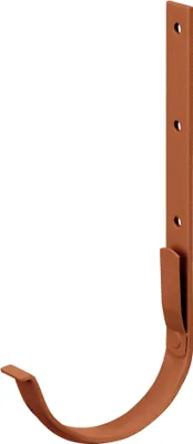 Produktbild von INEFA Dachrinnenhalter halbrund, Stahl NW150 / 150mm, Braun Rinnenhalter, Dachrinnenzubehör, einfache Steckmontage,  Germany