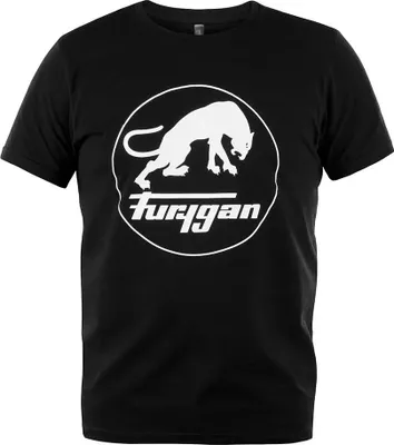 Produktbild von Furygan Corpo Logo Kurzarm-t-shirt Schwarz 2XL Herren Schwarz 2XL