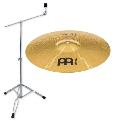 Immagine prodotto di Piatti Meinl HCS16C, crash da 16 pollici, con supporto per piatti