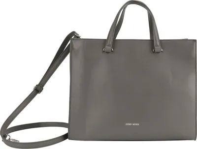 Produktbild von GERRY WEBER Handtasche Umhängetasche mit Laptopfach Principle Handbag LHZ Lightgrey grau