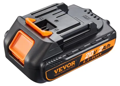 Produktbild von VEVOR 20V 2.0Ah Lithium-Ionen-Batterie - Hochkapazitäts-Ersatzbatteriepack für Elektrowerkzeuge, kompatibel mit 20V kabellosen Elektrowerkzeugen
