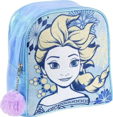 Produktbild von Lässiger Rucksack Frozen Blau (18 x 21 x 10 cm)