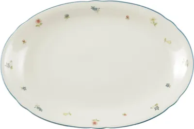 Zdjęcie produktu dla Seltmann Weiden Marie-Luise półmisek do serwowania z rozsypanymi kwiatami owalny 31 cm