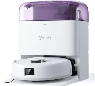 Produktbild von ECOVACS Saug- und Wischroboter DEEBOT MINI mit der kleinsten OMNI-Station White One Size