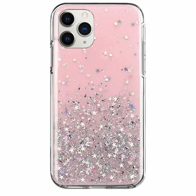 Produktbild von Wozinsky Star Glitter Silikonhülle für iPhone 12 Pro Max KP8756