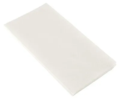 Produktbild von Servietten, 2-lagig 1/8-Falz 33 cm x 33 cm weiss