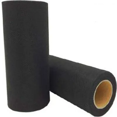Image de Tulle 1 rouleau Tulle multicolore au mètre, Rouleau de tissu Tulle, 15cm x 22M ruban de tulle Tulle décoratif, Rouleau de tulle pour le bricolage Tutu Jupes Mariage Fête Décoration