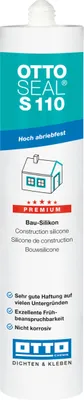 Produktbild von OTTOSEAL Silikon S-110 310ML RAL 9016 - 1597411