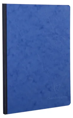 Imagen del producto de Clairefontaine 791404C, cuaderno Clairefontaine AGE BAG, formato DIN A4, en blanco, color azul
