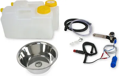 Produktbild von 12V Miniküche Campingküche Küchenblock Bausatz Wohnmobil 24 cm Bulliküche T4 T5