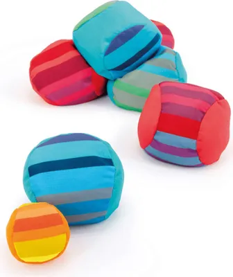 Produktbild von Geschicklichkeitsspiel Boccia, Set aus weichen Bällen, REMEMBER
