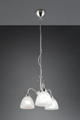 Obrázek produktu pro Reality Leuchten Závěsné svítidlo DOBBY DH 43 x 150 cm, stříbrné