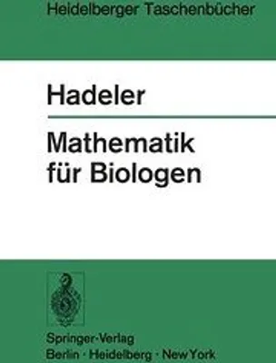 Obrázek produktu pro Mathematik für Biologen