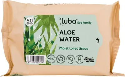 Produktbild von LUBA vlhèený toaletní papír - aloe 50 ks