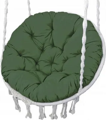 Produktbild von Gartenkissen 110 cm für Hängesessel Storchennest, wasserdicht, grün