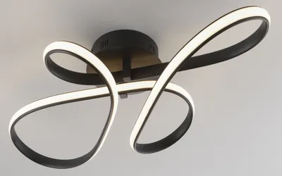 Produktbild von casa NOVA Deckenleuchte ENNI LBH 75x45x15 cm schwarz Deckenlampe