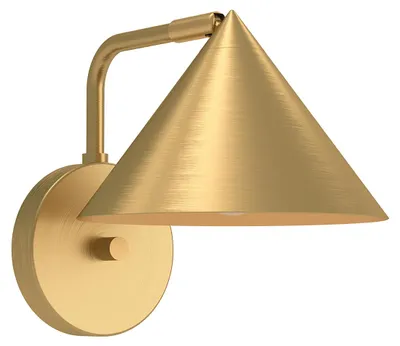Immagine prodotto di Elstead Remyck applique E27 look oro spazzolato oro spazzolato