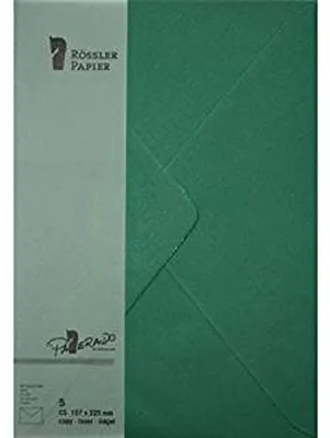 Obrázek produktu pro Obálky Paperado DIN C5 jedlová zelená 5 balení po 2 ks