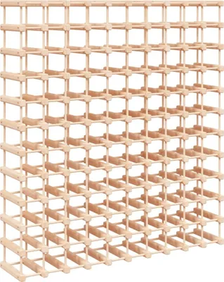 Obrázok produktu pre Stojan na víno na 120 fliaš 112,5x23x123,5 cm borovicový masív