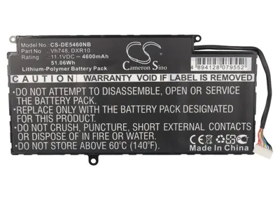 Produktbild von TECHTEK Laptop Akkus Kompatibel mit [Dell] Ins14ZD-3526, Inspiron 14 5439, Inspiron 14-5439, vostro 14 5480D, Vostro 14-5480, Vostro 5460, VOSTRO 546