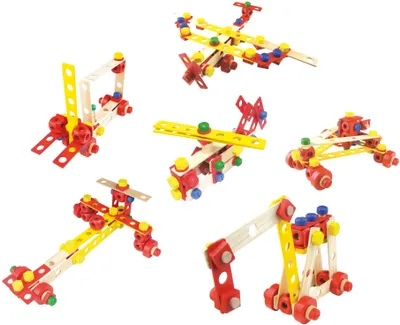 Produktbild von Vilac Batibloc 100 Teile – Hochwertiges Lernspielzeug für Kinder