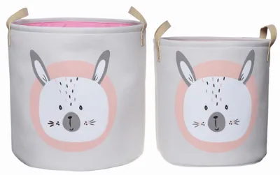 Produktbild von Mondex Set 2 Aufbewahrungskörbe Bär Kinder