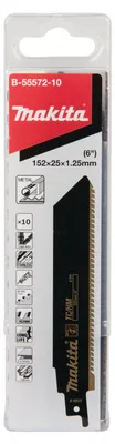 Image de Makita 10x lame de scie réversible TC 152/8T - B-55572-10