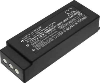 Immagine prodotto di TECHTEK Batteria compatibile con [Akerstroms] 300J, 300J Transmitters, 500J, 500J Transmitters, M-300J, M-300JD, M-500J, M-500JD, M500, M500 Transmit