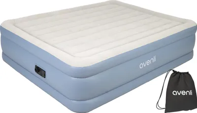 Produktbild von AVENLI Luftmatratze selbstaufblasend 2 Personen 203x152x46cm mit Elektropumpe Queen-Size