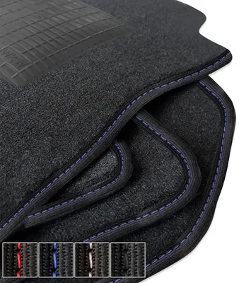 Produktbild von moto-MOLTICO Fußmatten Auto - Velours Autoteppiche - passend für Mazda CX-7 2007-2012