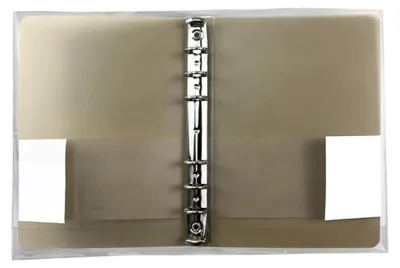 Produktbild von Ringbuchhüllen für lose Blätter in A5, A6 und B5, 6 und 9 Ringe, PVC, nachfüllbar, 3 Stück