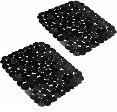 Zdjęcie produktu dla Mata kuchenna z PVC do zlewu – wymiary 40 x 30 cm – mata kuchenna z PVC – można przyciąć na wymiar – nadaje się do naczyń, szklanek i warzyw