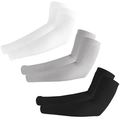 Produktbild von 3 Paar Armstulpen Unisex Sonnenschutz UPF 50+ Weiß Schwarz Grau