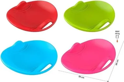 Produktbild von TEDDIES Schneeteller 60cm 1Stück (Mix)