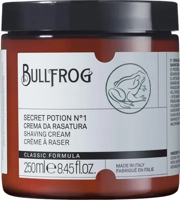 Produktbild von Bullfrog Shaving Cream Secret Potion N.1 "CLASSIC" 250 ml
