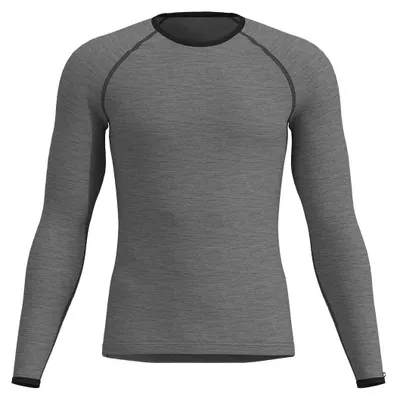 Obrázok produktu pre Loeffler Transtex Merino základná vrstva s dlhým rukávom Grey 54 Pánske Grey 54