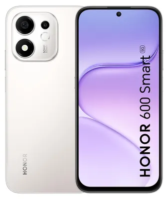 Obrázok produktu pre Honor 600 Smart 5G, 17,4 cm (6.87"), 4 GB, 128 GB, 50 MP, Android 16.0, Strieborná
