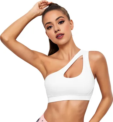Produktbild von Kabelloser Sport-BH, natürlicher Lift, stoßfest, Weste, ausgehöhlter, elastischer BH mit voller Abdeckung, toller Stütz-BH, Yoga, Fitness, Workout-Unterwäsche